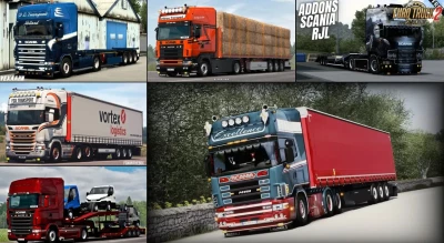 Scania R4 Series Addon for RJL Scania v1.60.1