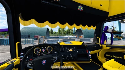Scania R450 + Trailer Martin Snel v8 1.60