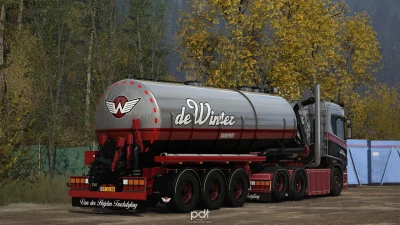 Scania R500 + Trailer "de Winter" v5.0 1.61
