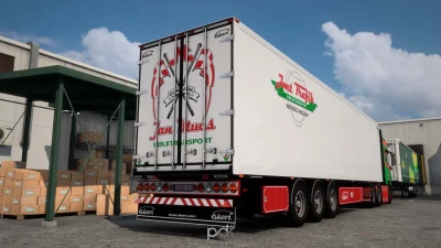 Scania R650 Jan Mues + Trailer v8.0 1.60