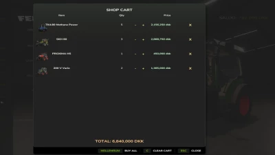 Shop Cart v1.0.0.0