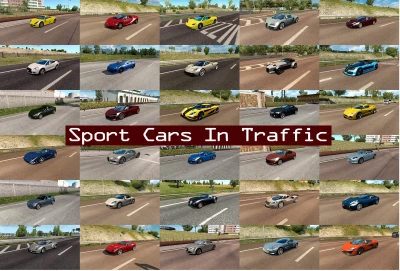 Sport Cars Traffic Pack by TrafficManiac v12.7.16