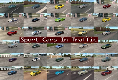 Sport Cars Traffic Pack by TrafficManiac v12.7.16