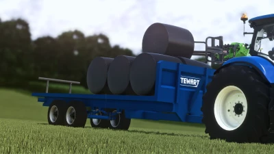 Stewart GX 15 FT Flatbed Bale Trailer v1.0.0.0