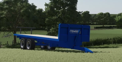 Stewart GX 15 FT Flatbed Bale Trailer v1.0.0.0