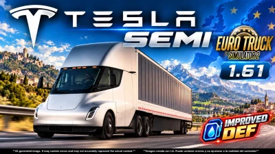TESLA SEMI TRUCK 2019 IMPROVED DEF v3.0