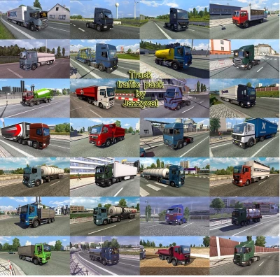 Truck Traffic Pack by Jazzycat v9.1.20