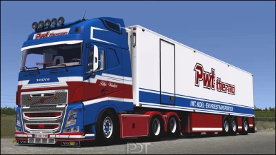 Volvo FH12 + Trailer PWT Thermo v14 1.61