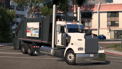W900 Garbage Truck By Pixel Rigs v1.0