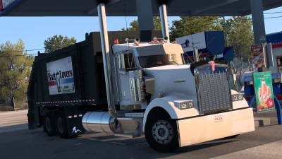 W900 Garbage Truck By Pixel Rigs v1.0