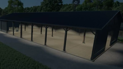 Wooden hangar with workshop v1.0.0.0