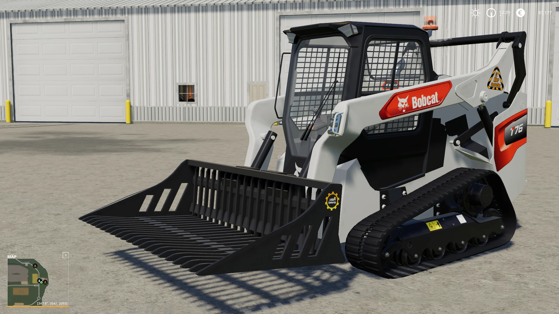 FS22 Skid Steer Rock Picking Shovel :)