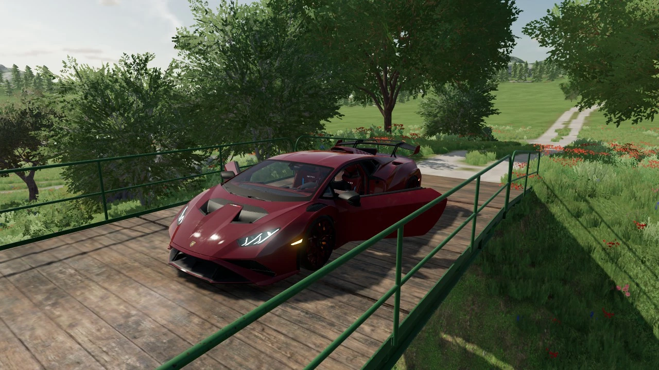 Riding my Lambo