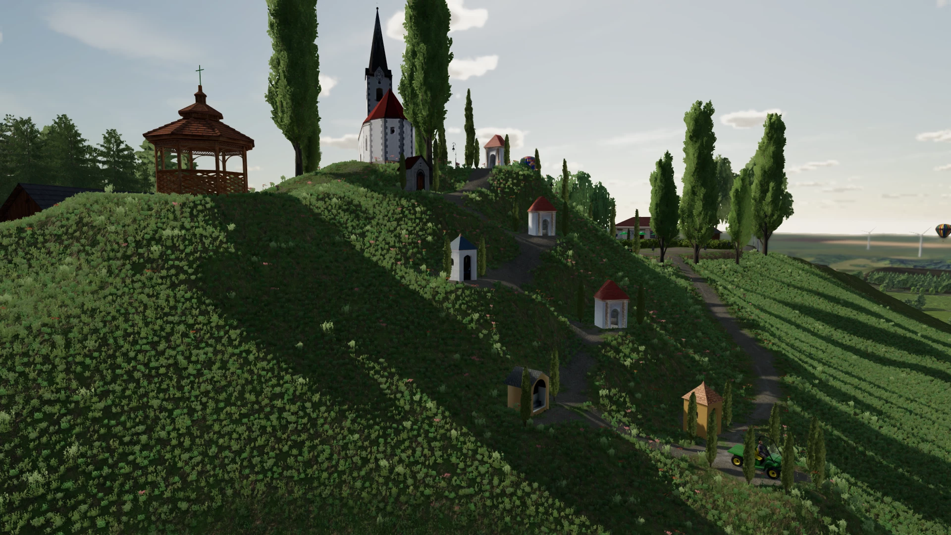 Kalvarija "Calvary hill" part of WIP map