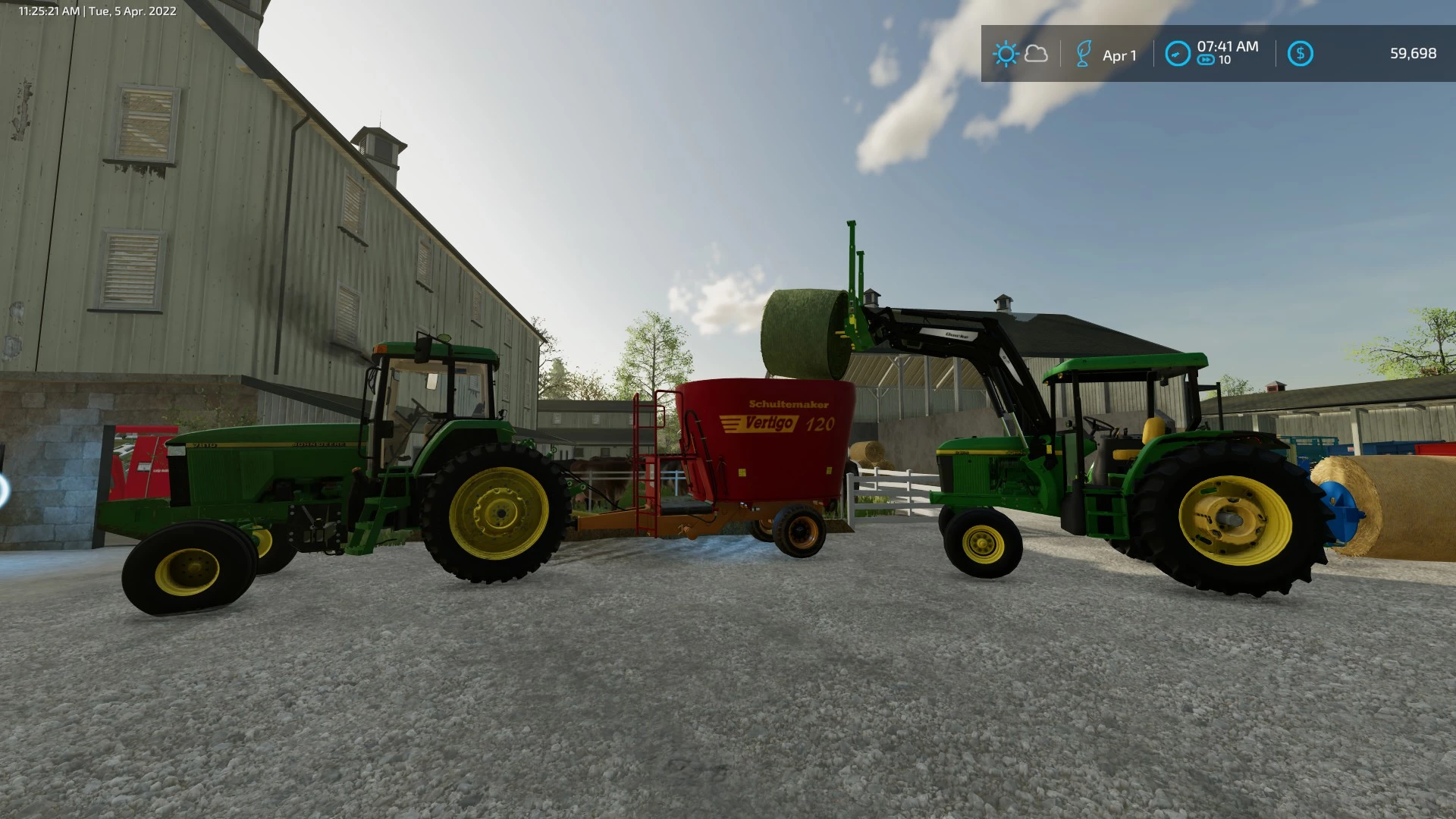 45 new calves and they are hungry!