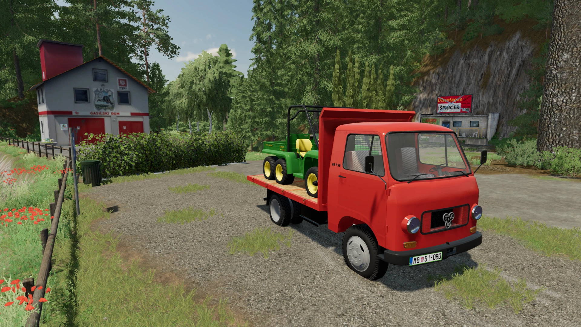 platform mounted and tested