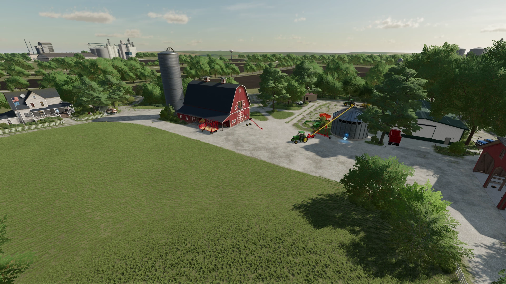 I stay in Elmcreek It´s still the starter farm since game launch