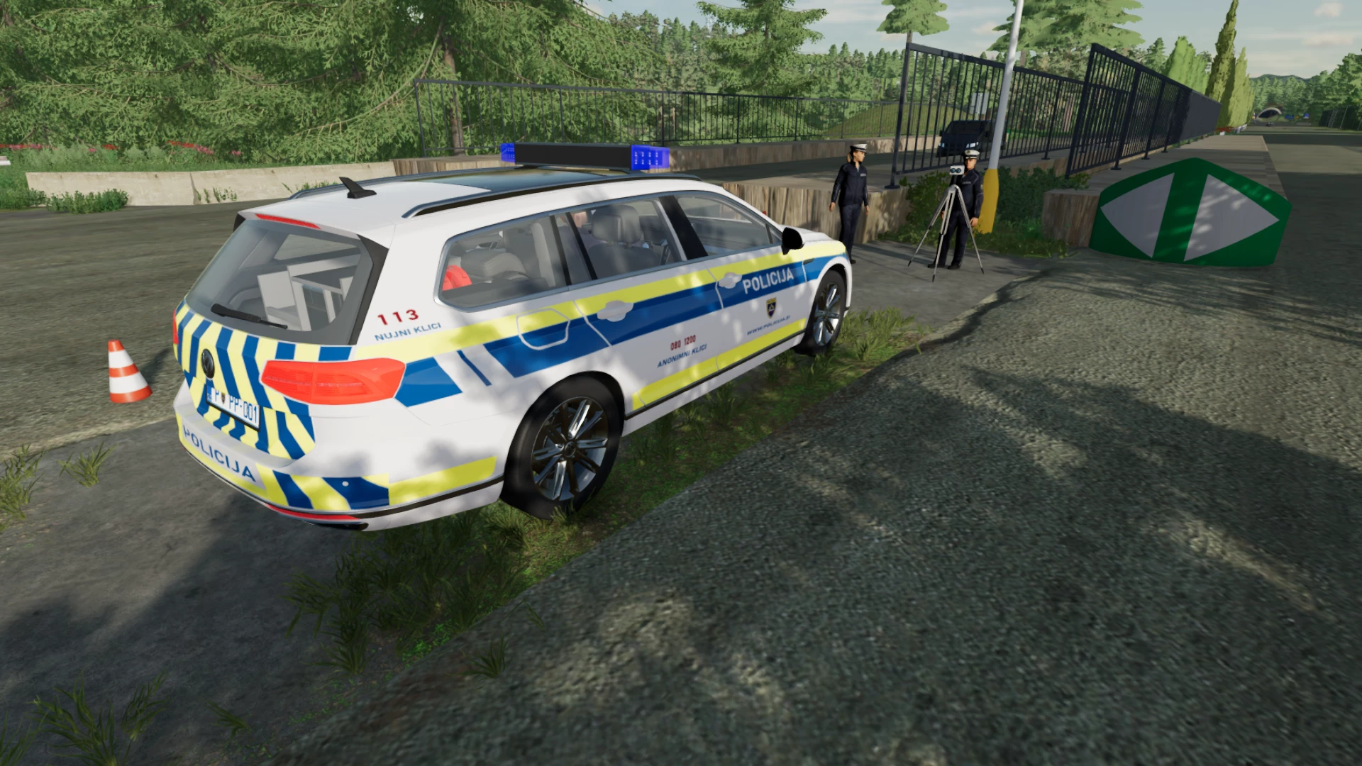 Slovenian Police in action :)