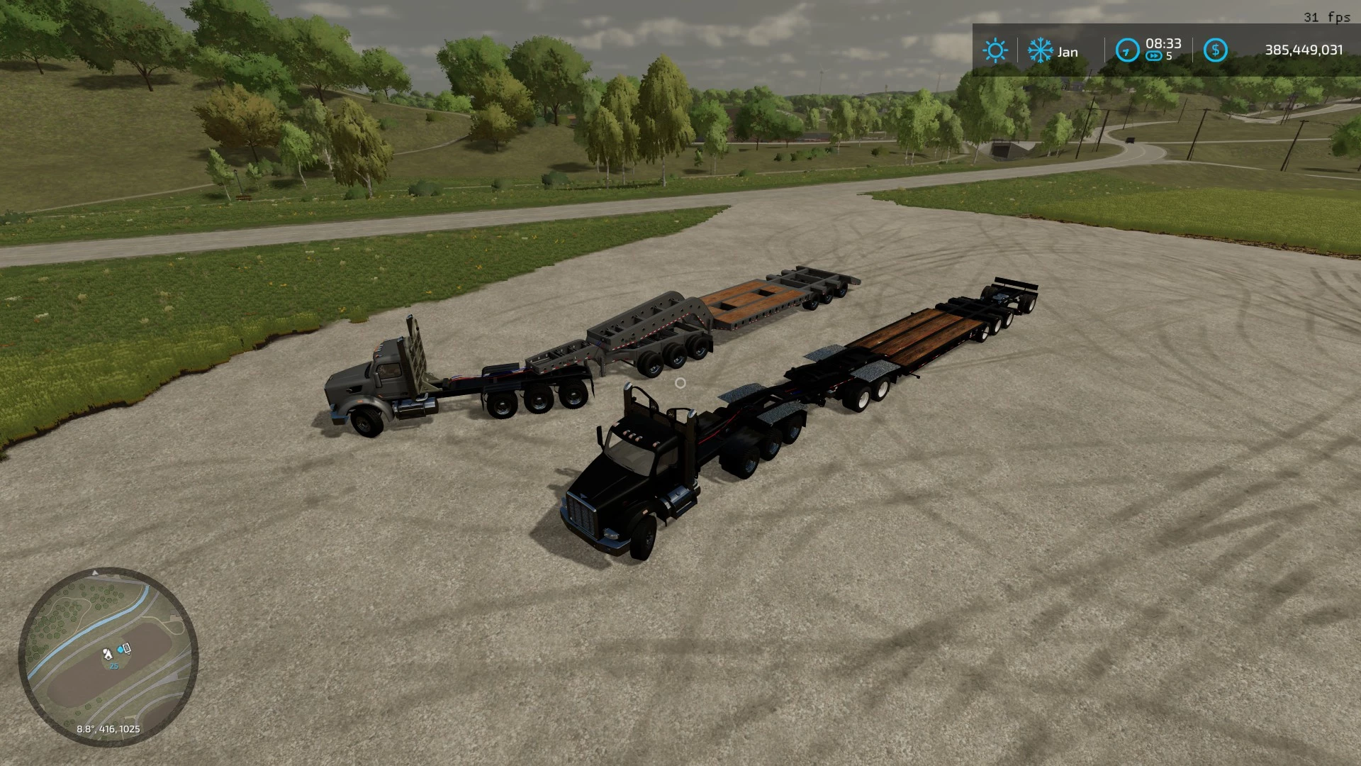 Lowboys and Trucks ;)