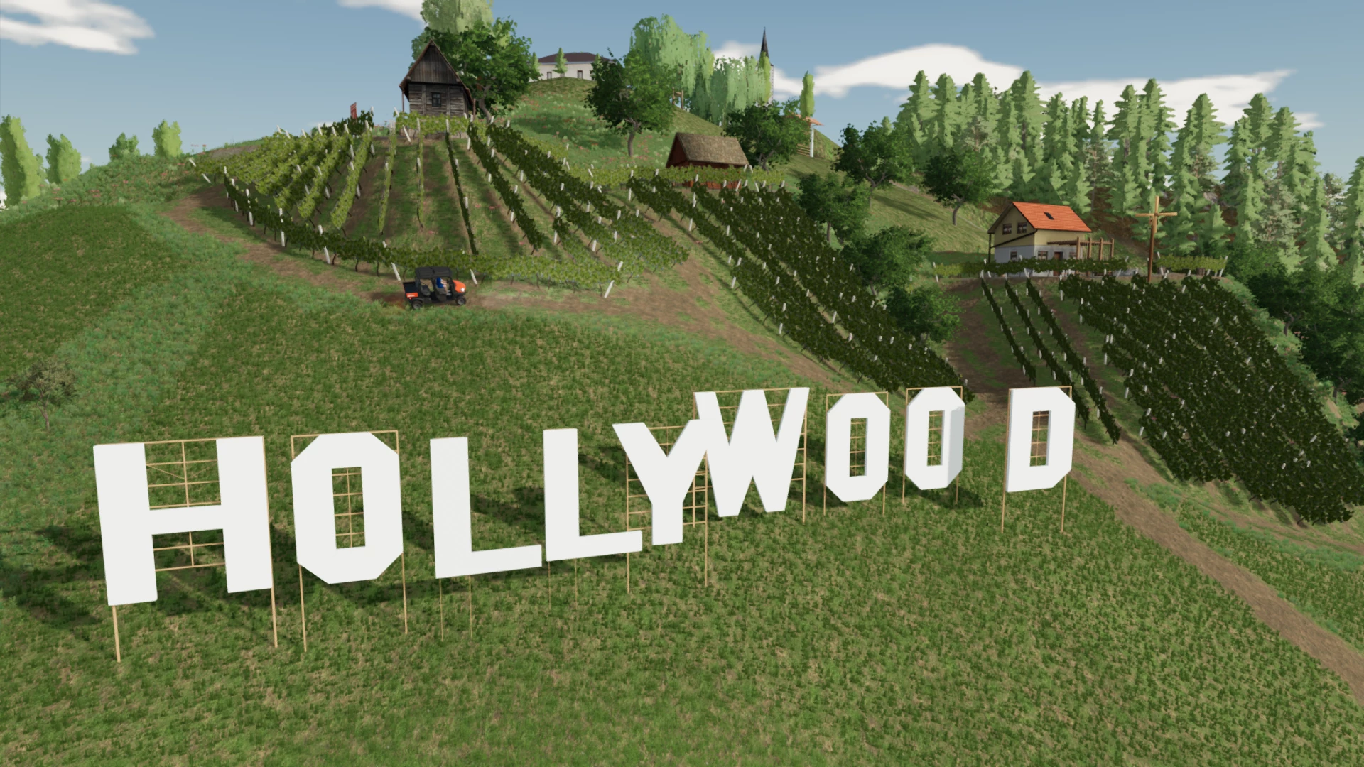 "Hollywood"  literally    :)