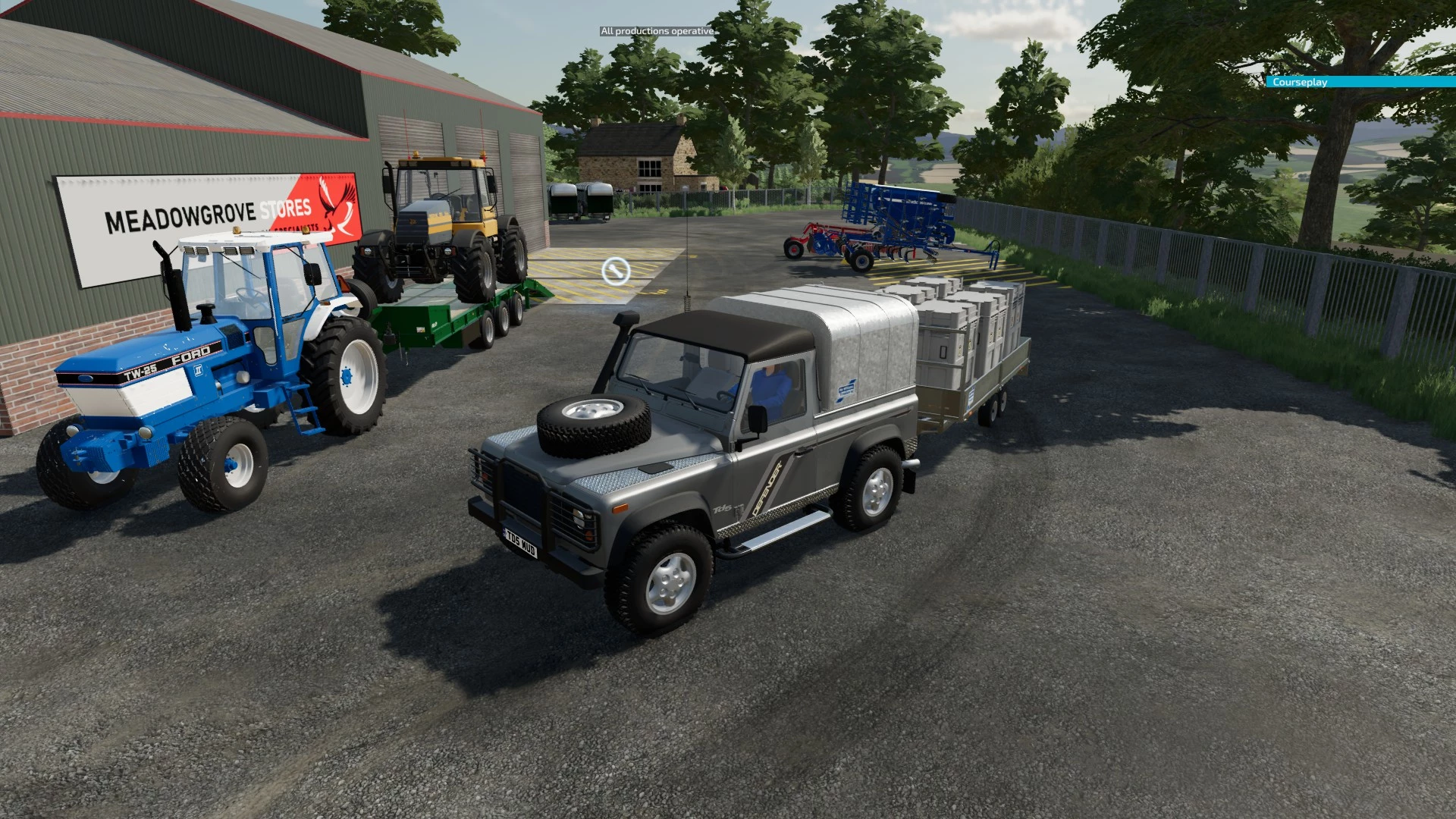 Stopped at the shop to get some supplies