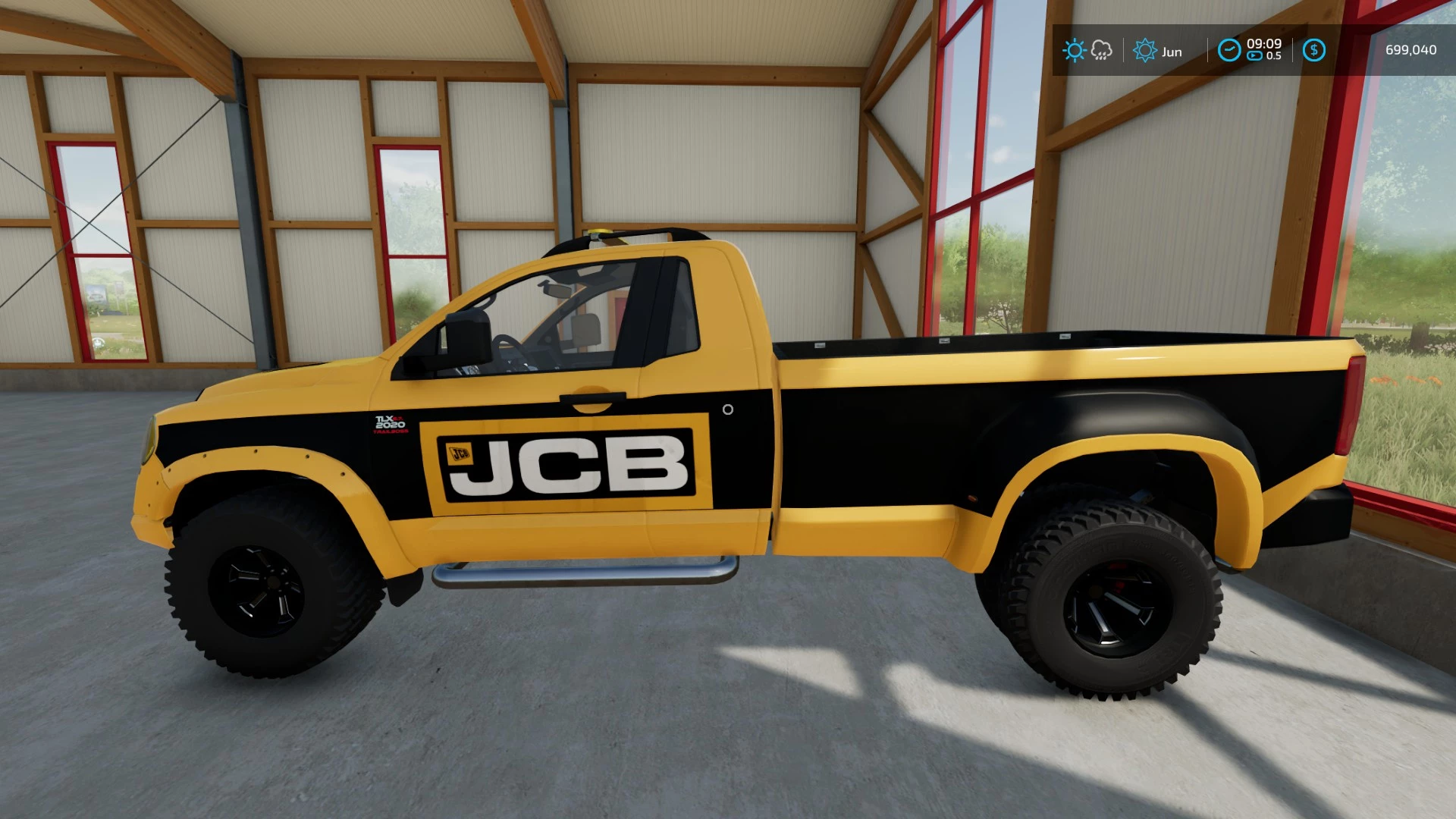 My JCB work truck
