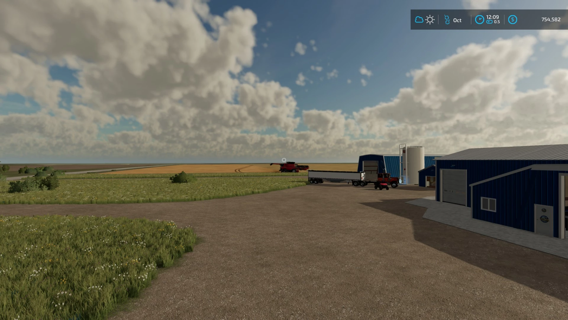 Welkers Farm Without Tree Line Border