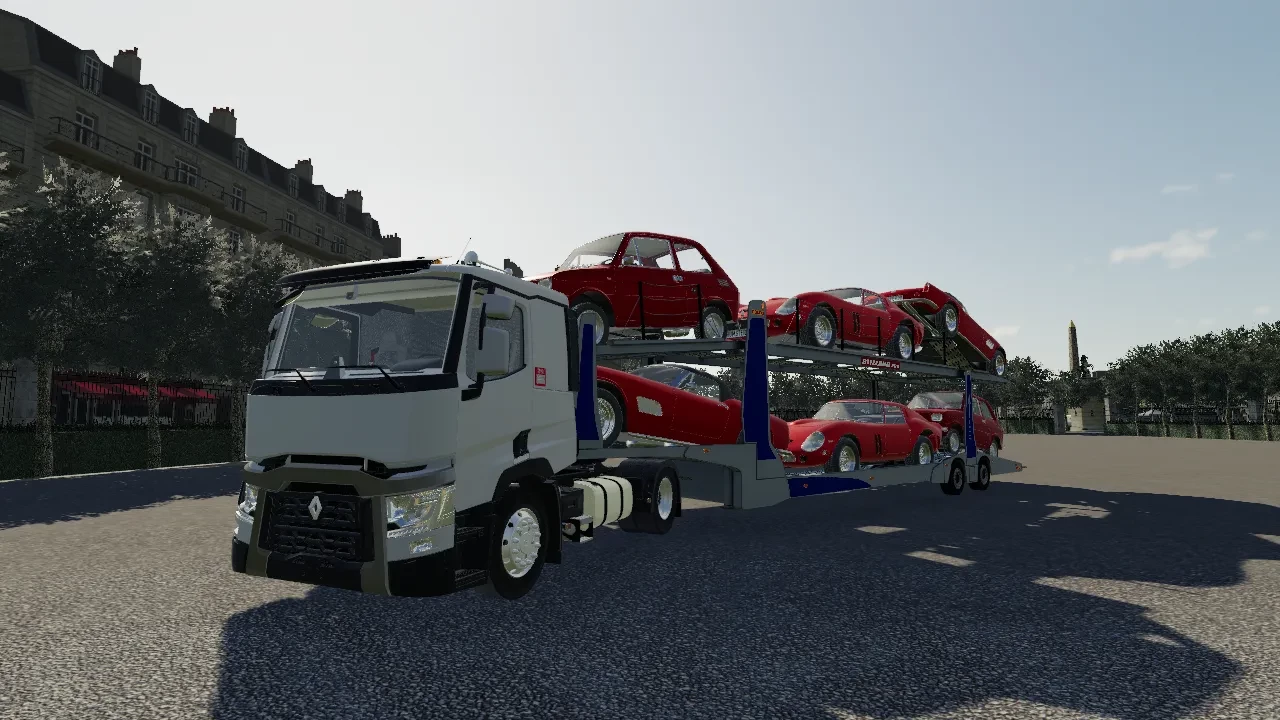 Camion porte voiture