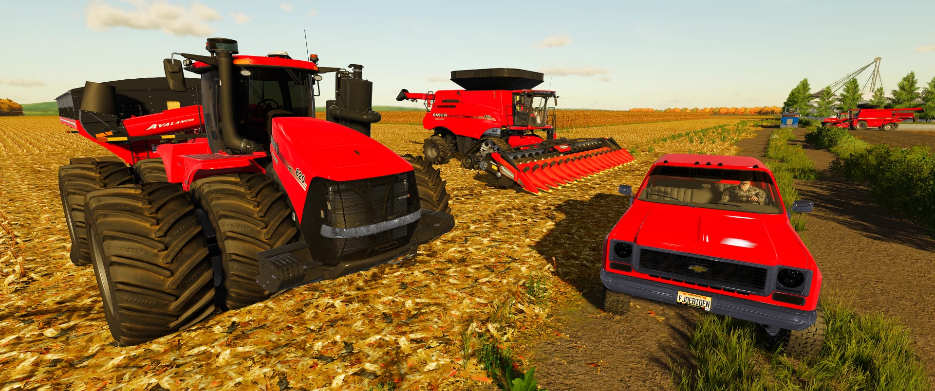 Indiana Corn Harvest