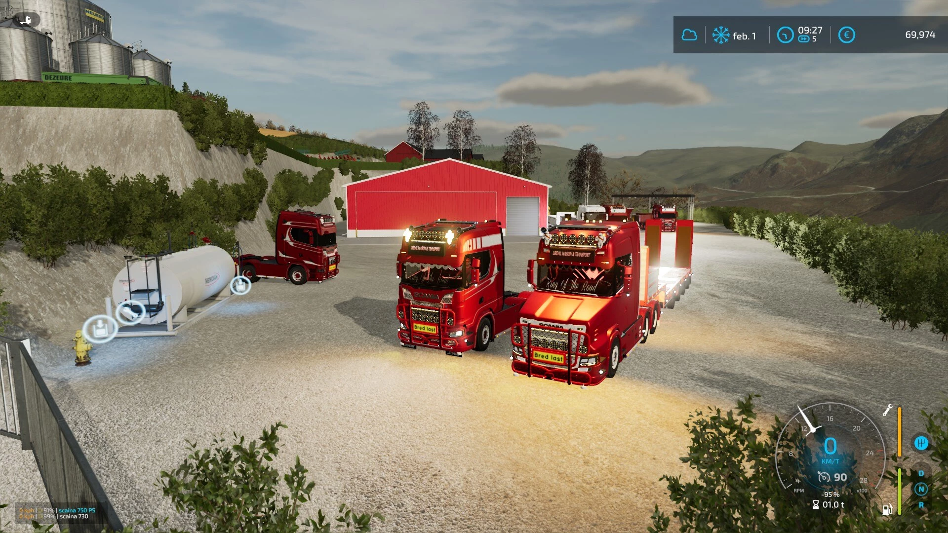 scania s730 and T730