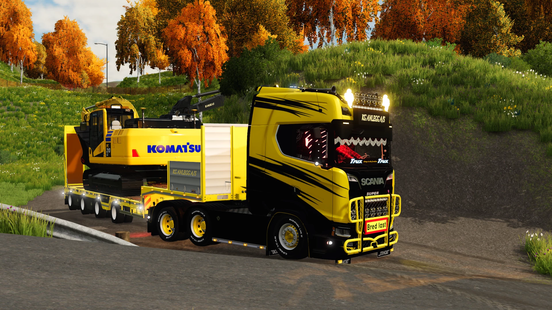 Scania s730 whit vang