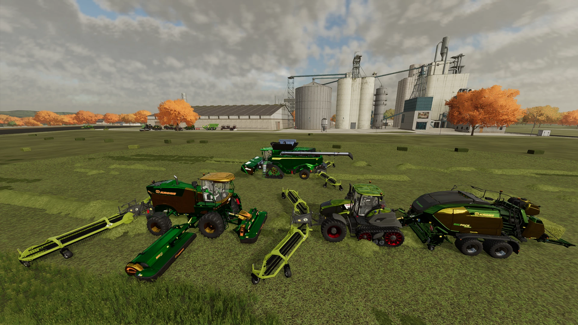 The Kuhn Front Tedder...