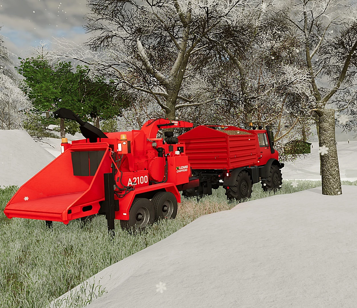 =) Unimog + Buschhacker =)