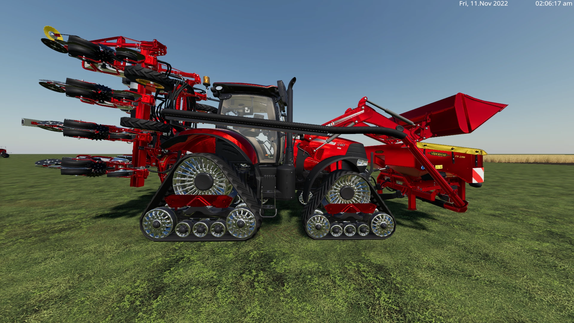 Case Puma-Vaderstad 6M Planter.
