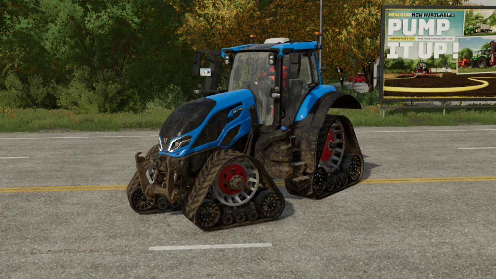 Valtra with Tracks