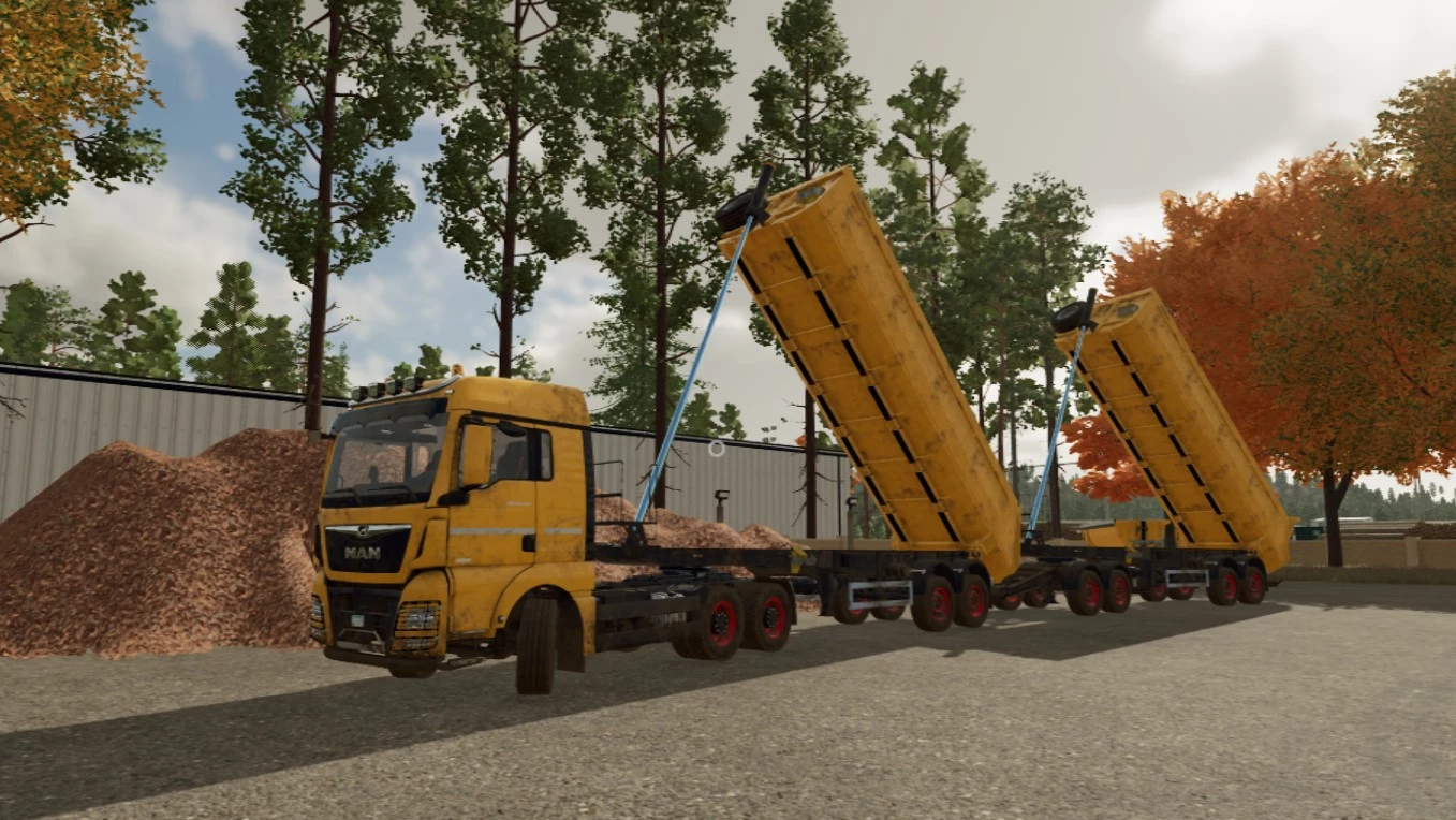 MAN 640cv  / Road Train NEFAZ