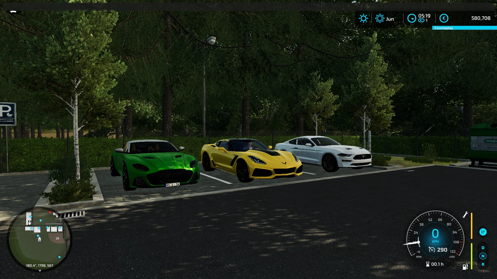 Lights and shadows in FS22... 5.19 AM in the morning