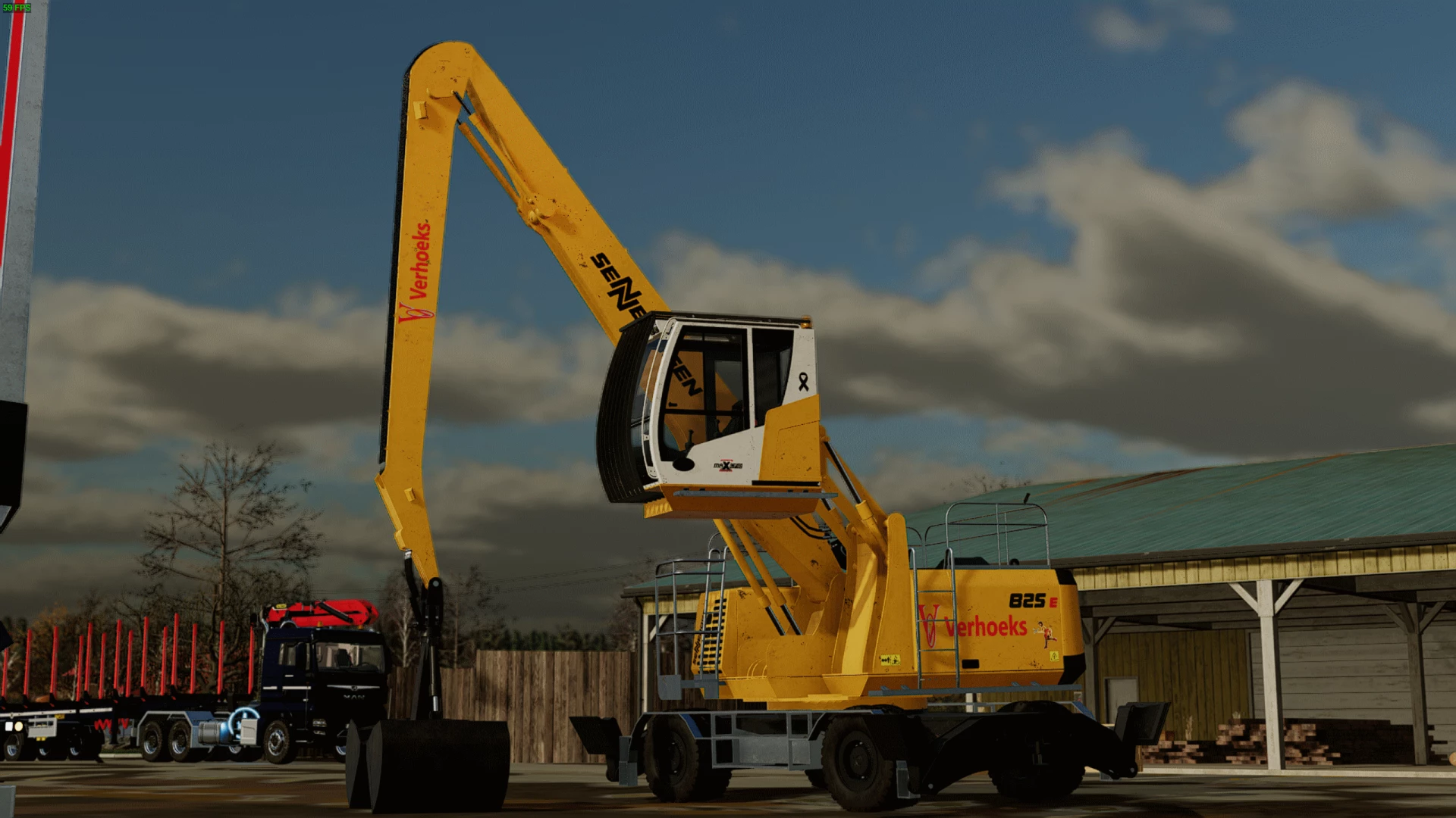 Sennebogen 825 Clamshell