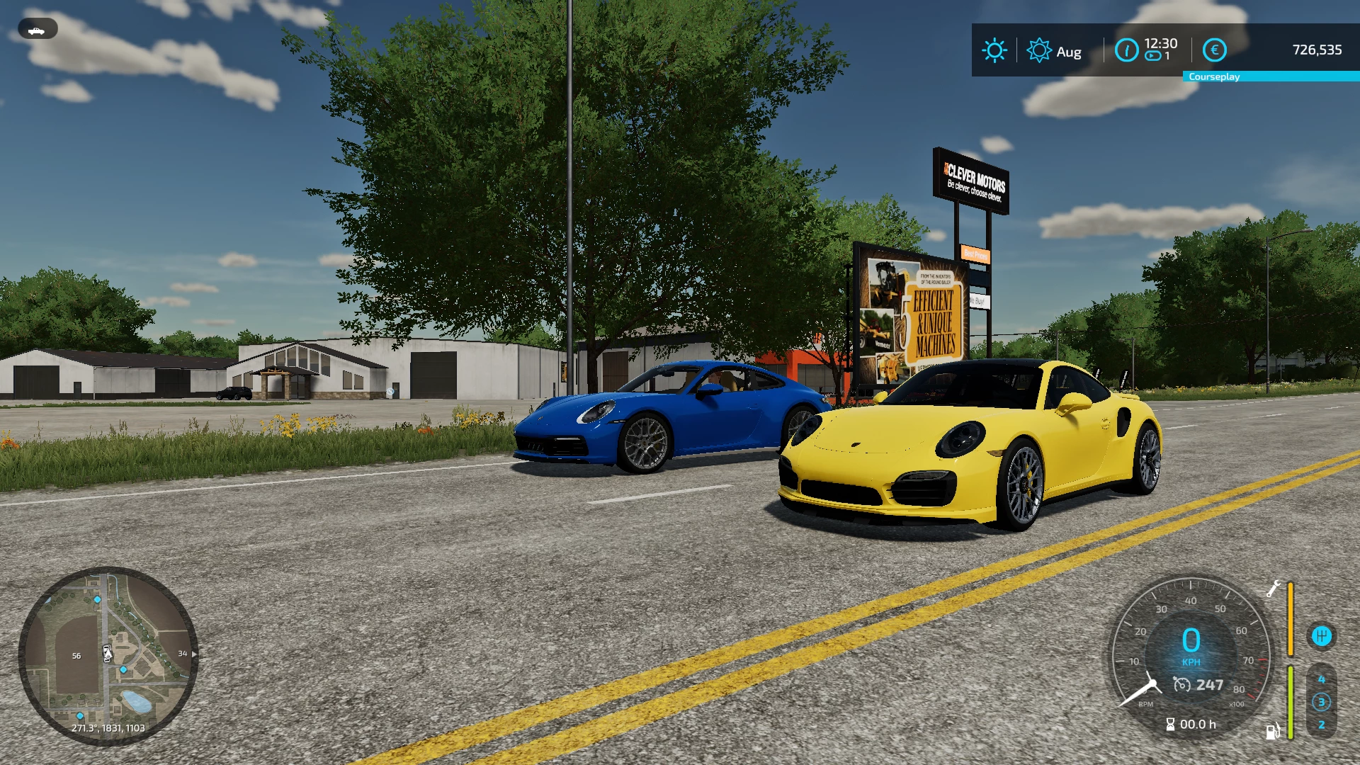 Porsche 911 2014 (yellow)