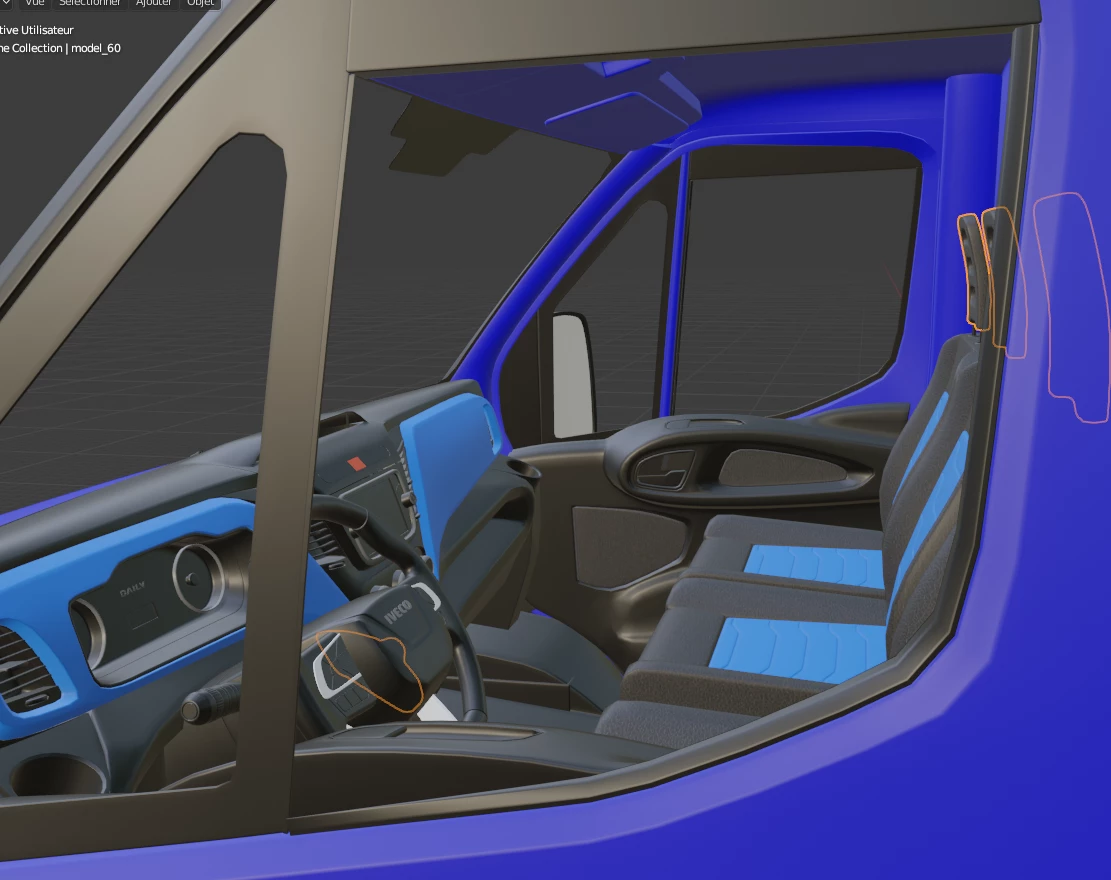 iveco daily intérieur