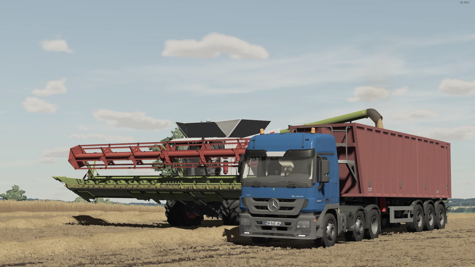 Actros mp3 6x2 Benalu Bulkmaster
