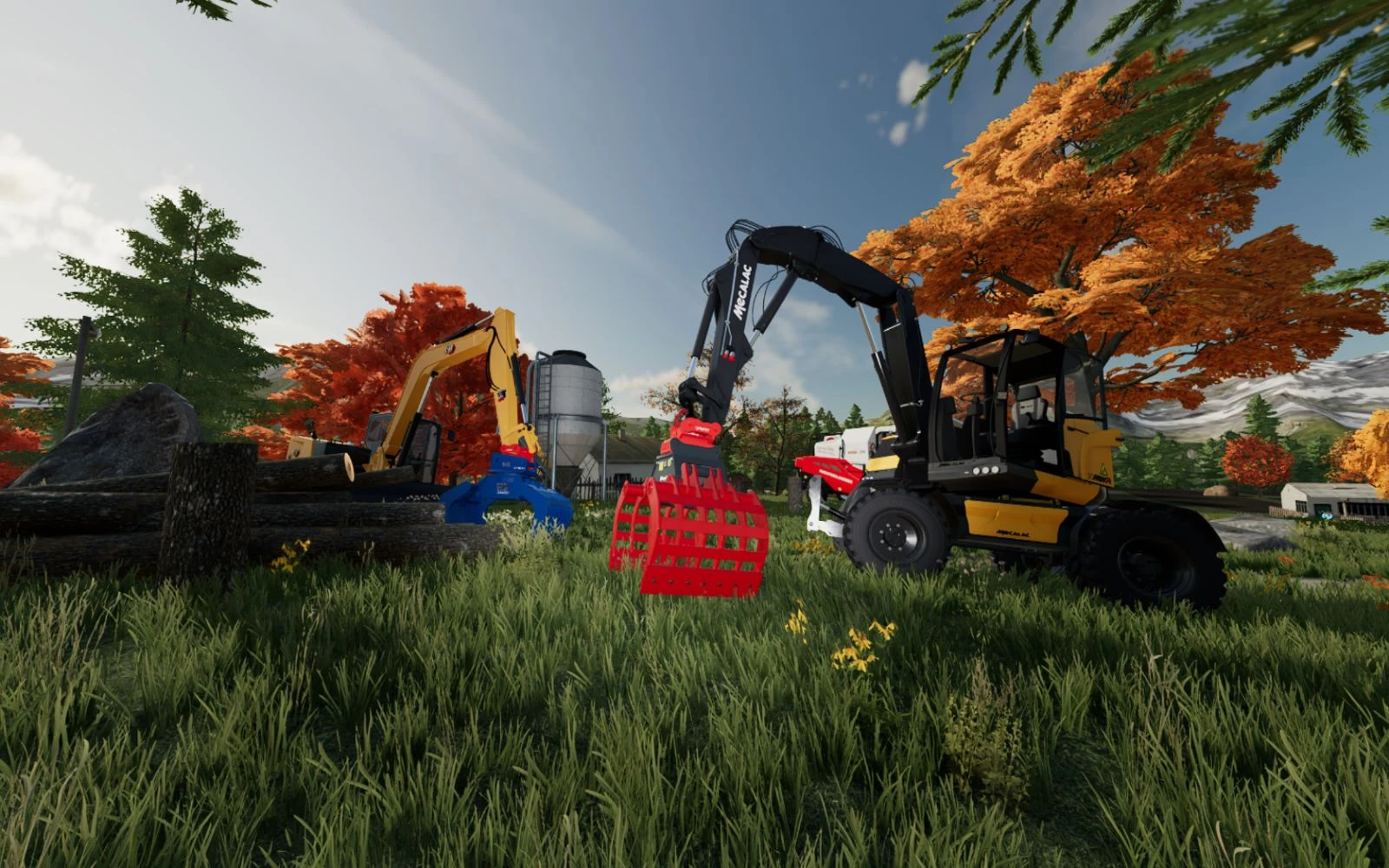 Cat 309 + Mecalac mwr15