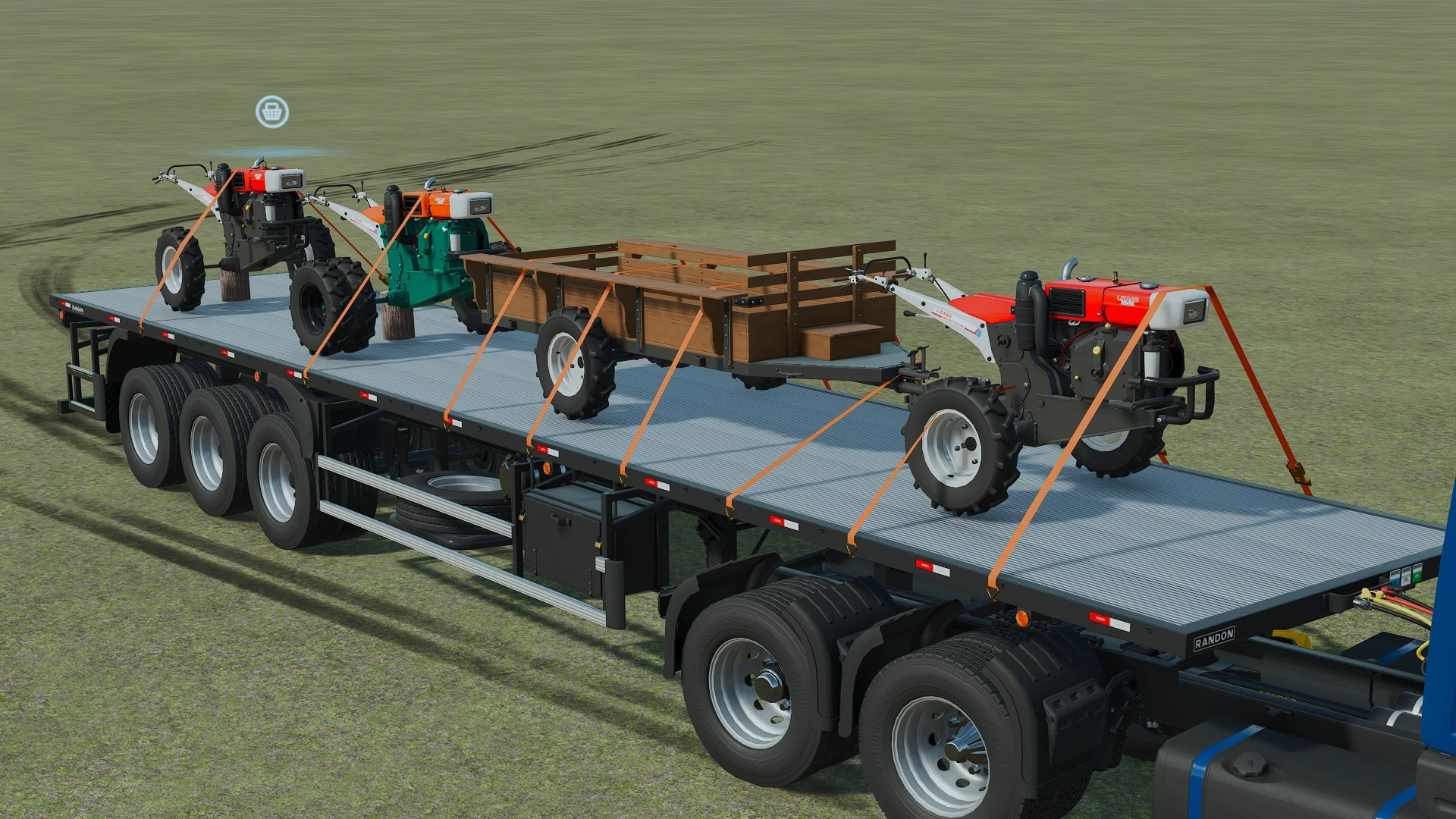 Spoiler of our Mini tractor Pack