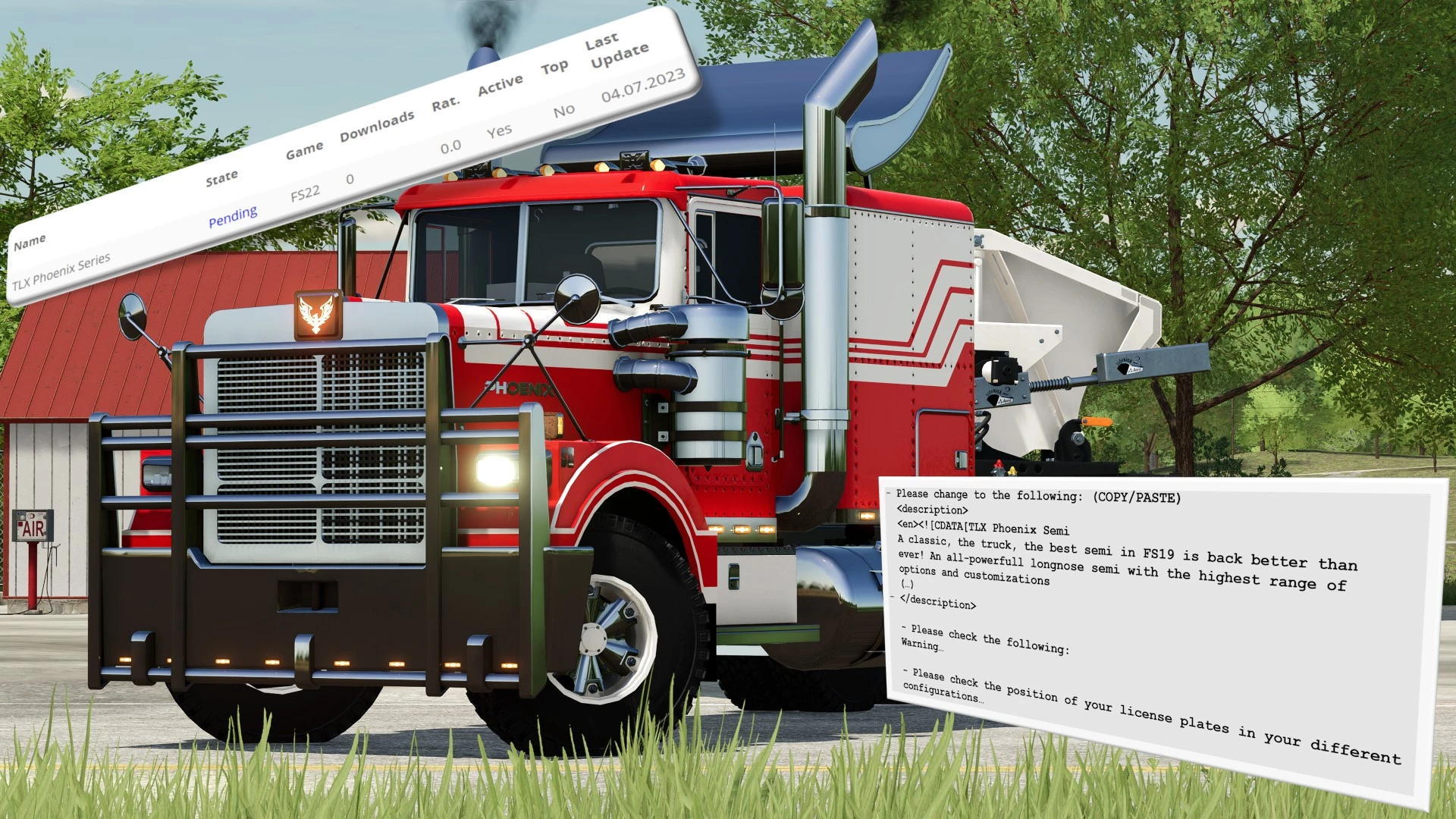 TLX Phoenix Update Status