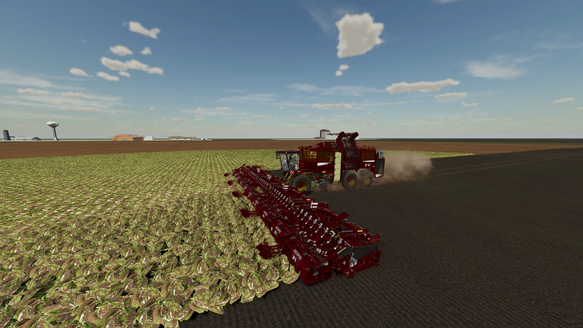 My Ropa 20m Cabbage header making some Sauerkraut!