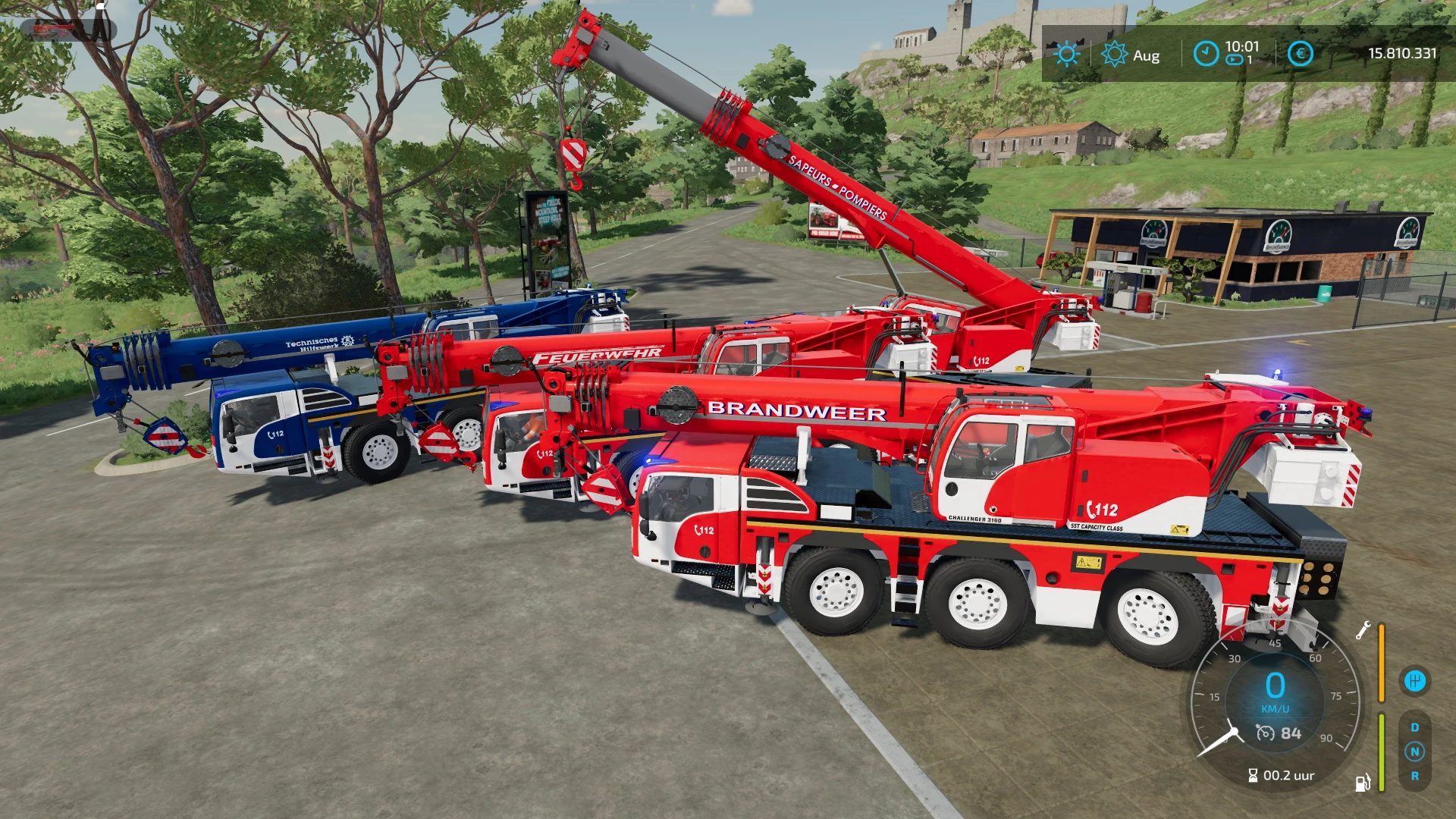 Terex 3160 Rescue crane