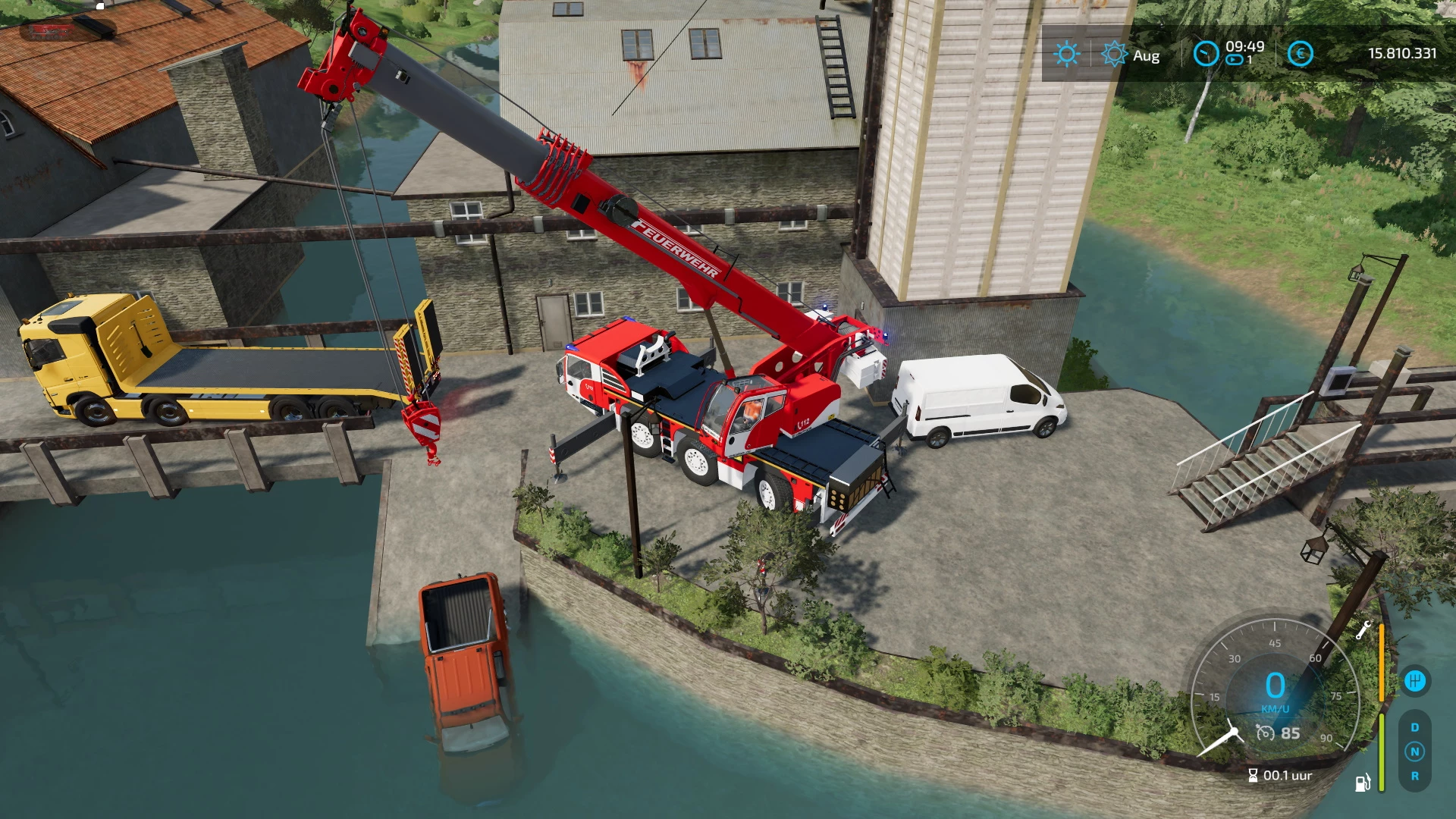 Terex 3160 Rescue crane