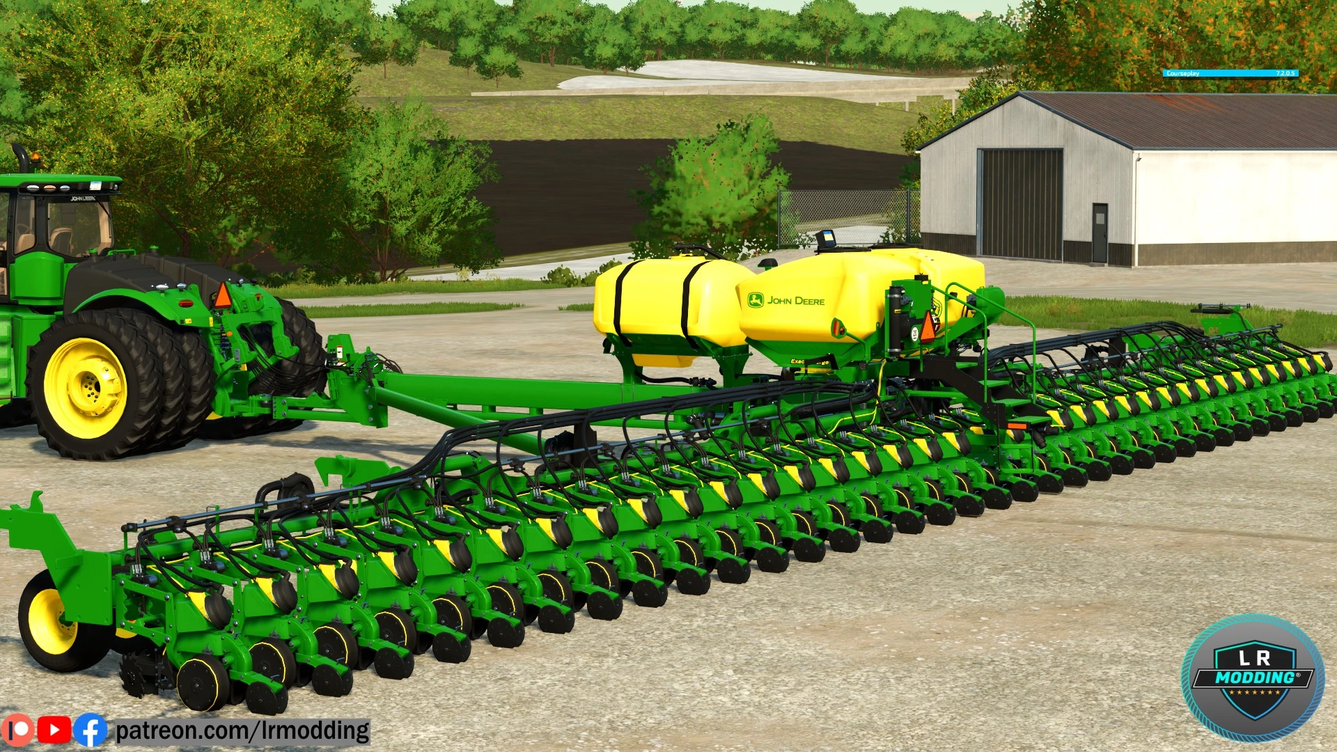 John Deere Planter DB90 36 row / 30in MEDIA MODHUB Modhub.us
