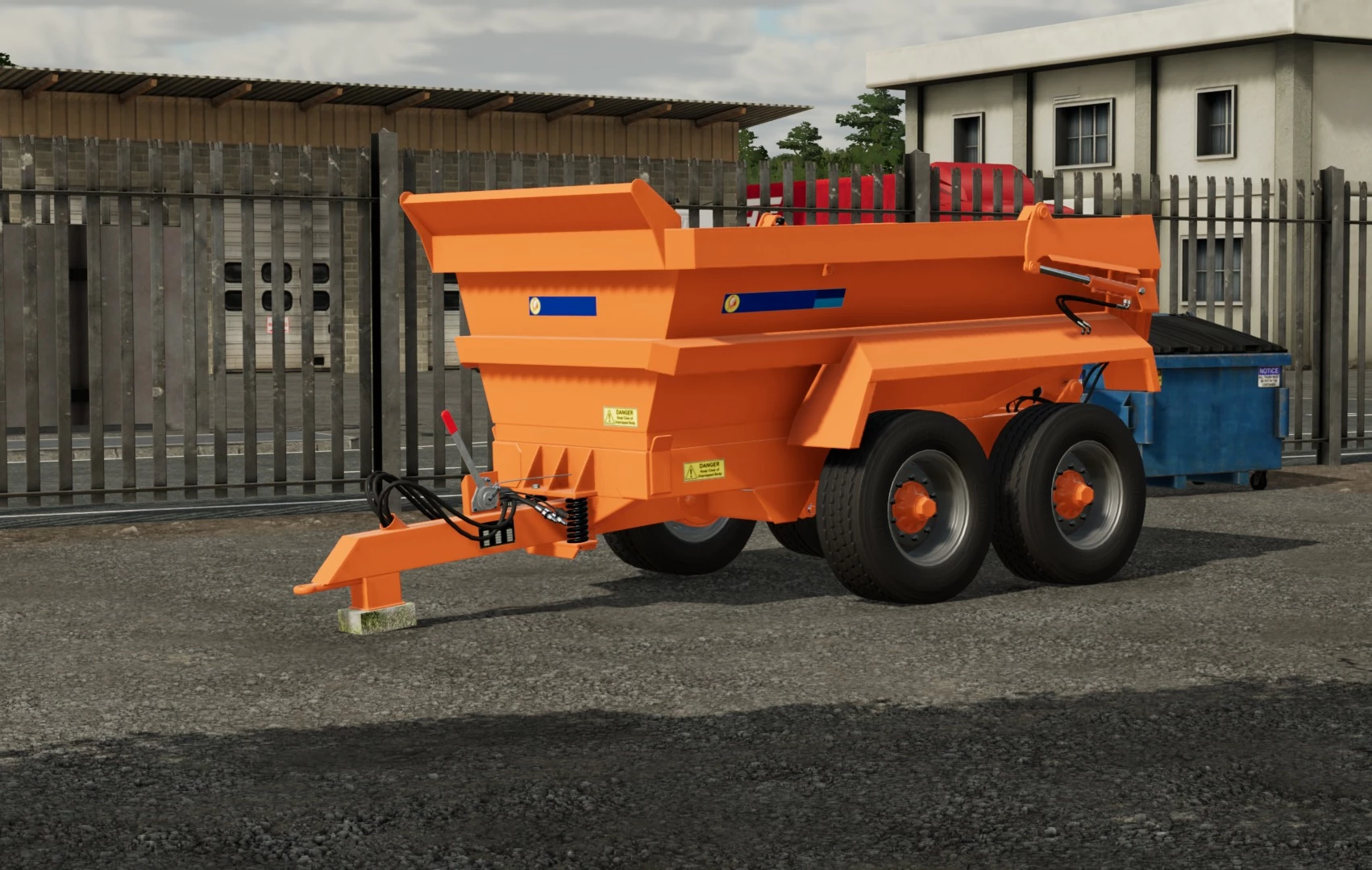 Chieftain 14T dump trailer