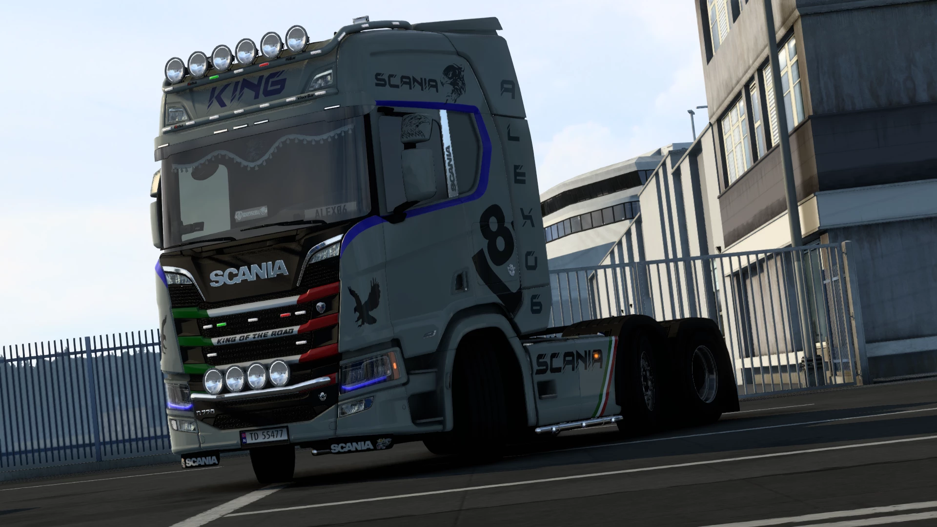 Scania v8